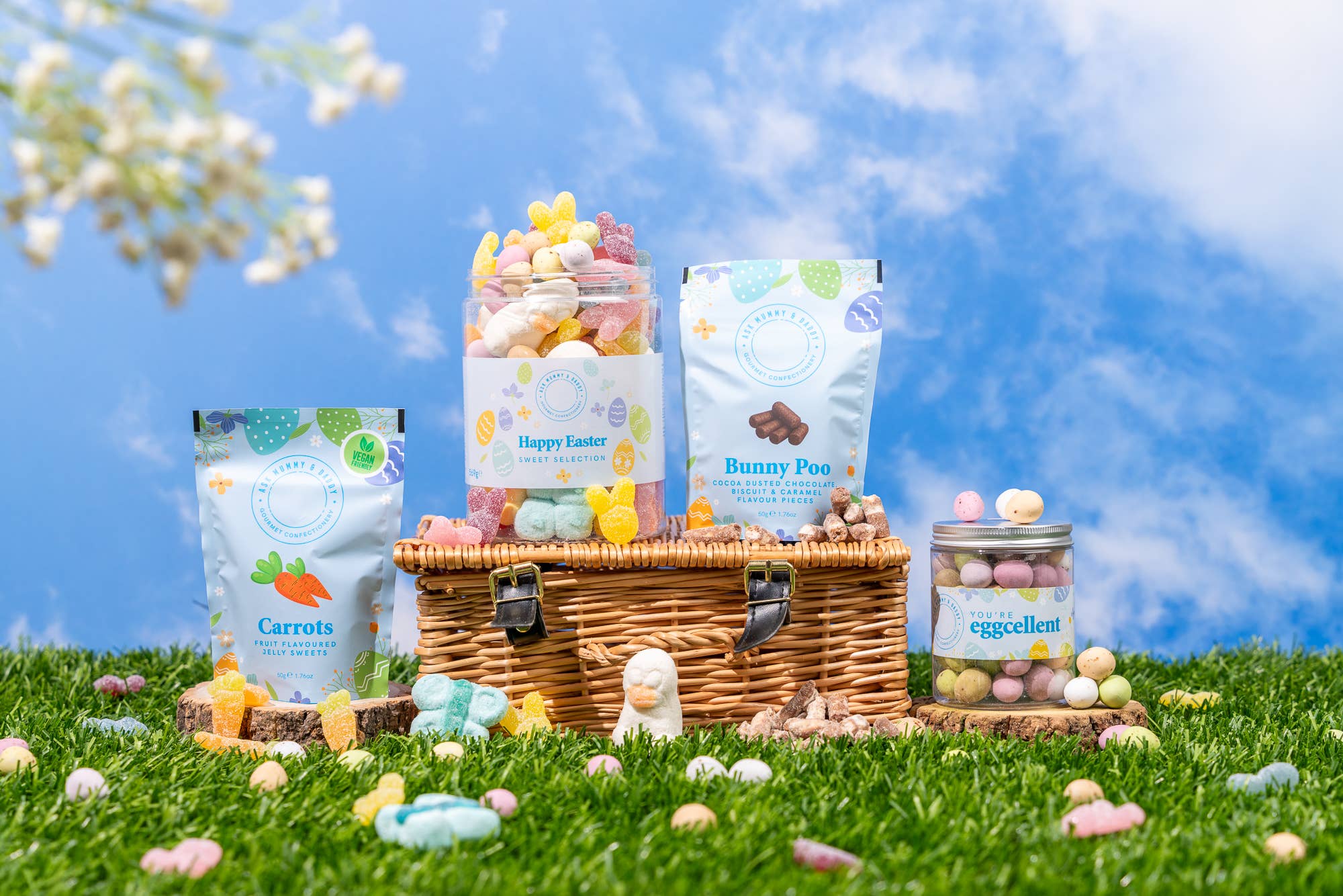 Ask Mummy & Daddy Bunny Poo Pouch – Salted Caramel Chocolate Nibbles - Image 3