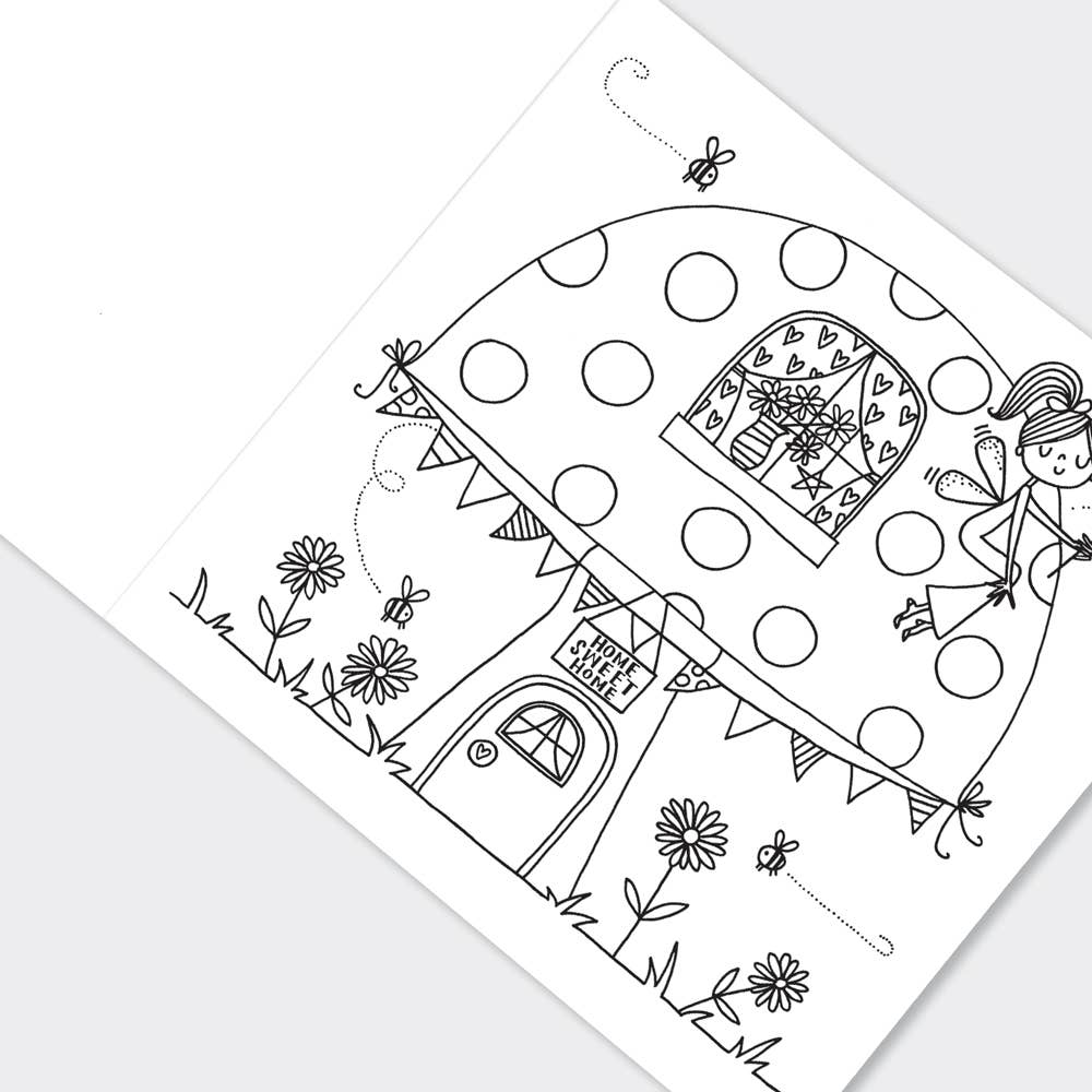 Children’s Magical Fairies Colouring Book for Creative Fun - Image 2