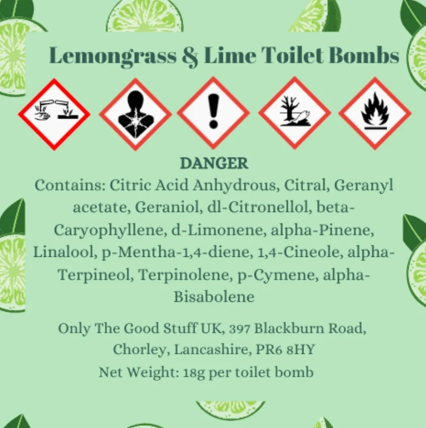 Bicarbonate of Soda & Citric Acid Natural Toilet Cleaning Bombs - Scented - Image 4