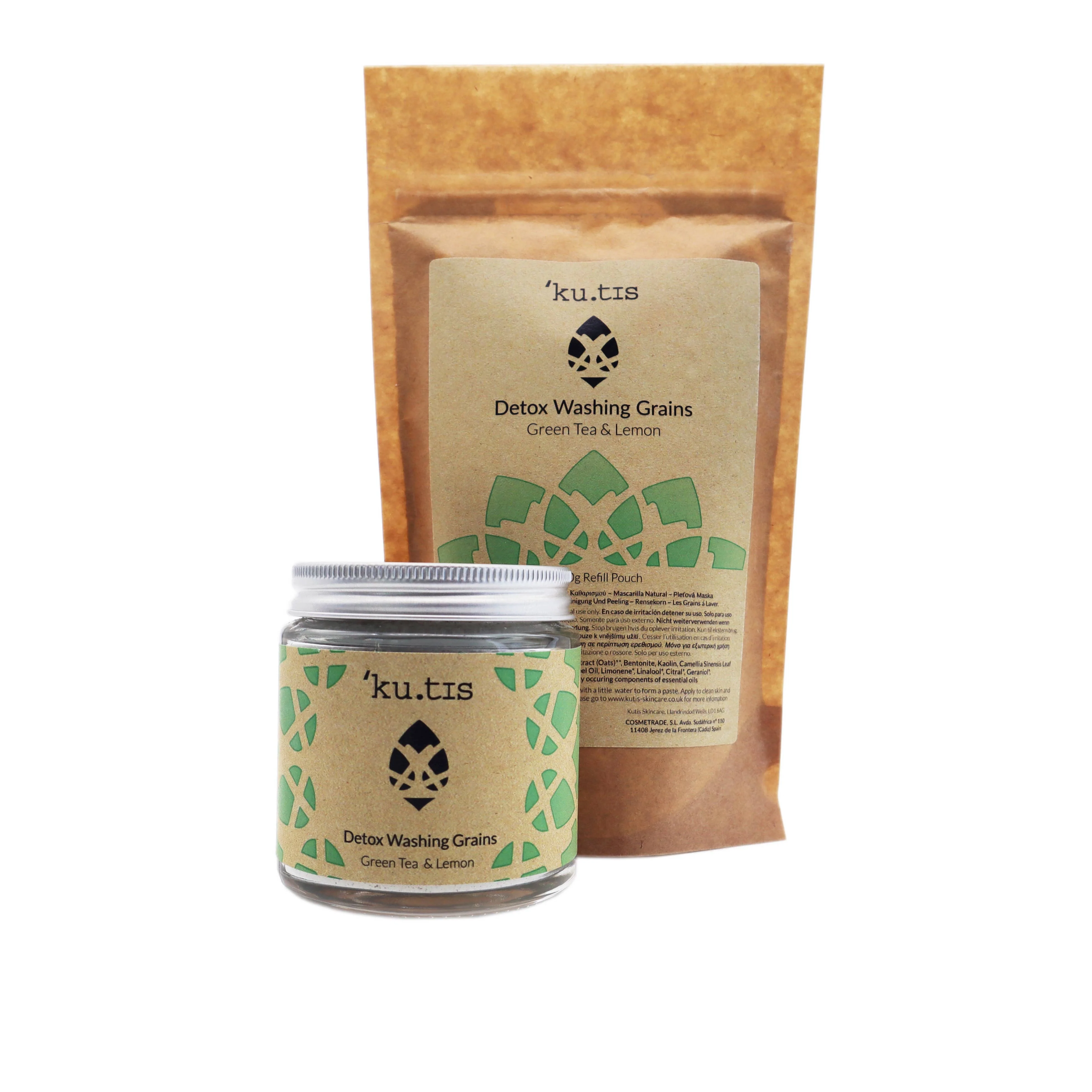 Detox Green Tea & Lemon Washing Grains - Image 3