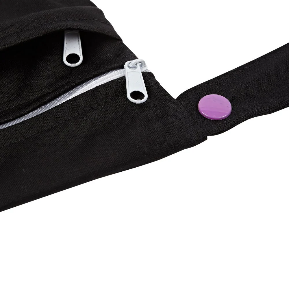 EcoChick Black Reusable Sanitary Pads - Image 3
