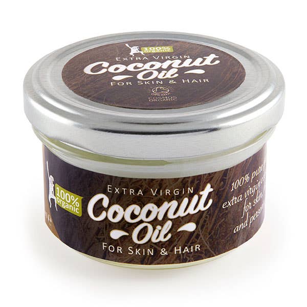 Extra Virgin Coconut Oil COSMOS Organic 100ml for Skin and Hair - Image 2