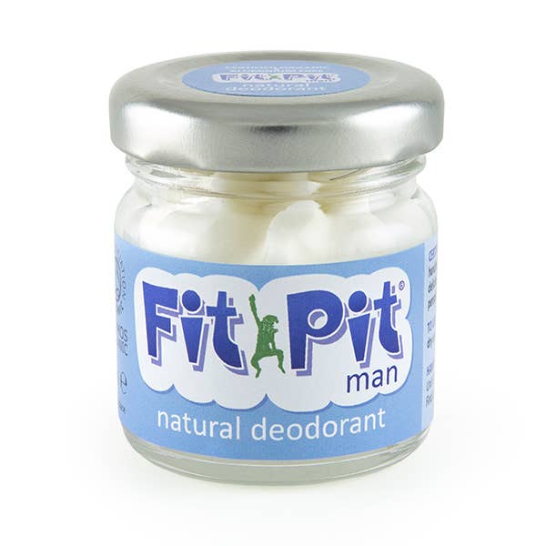 Fit Pit Natural Deodorant for Men COSMOS Organic Plastic Free - Image 3