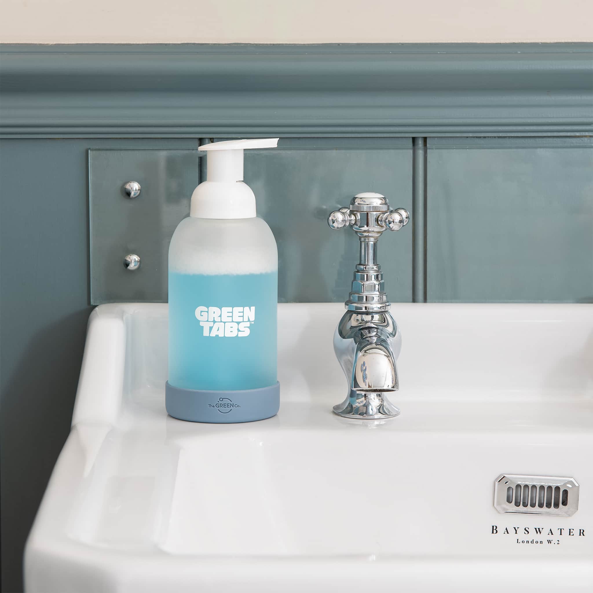 Foaming Hand Soap GreenTabs™ Starter Kit – Refillable Glass Bottle - Image 11