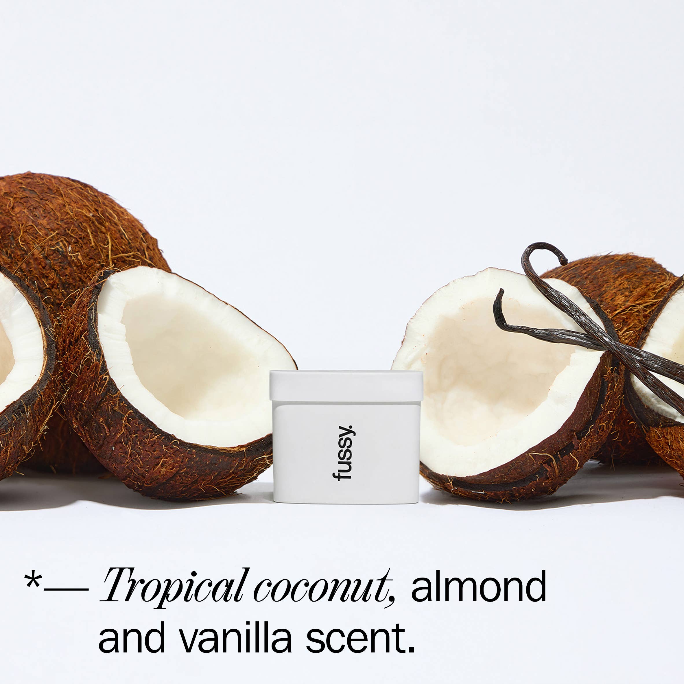 Fussy Refillable Natural Deodorant - Coconut Milk Tropical - Image 2