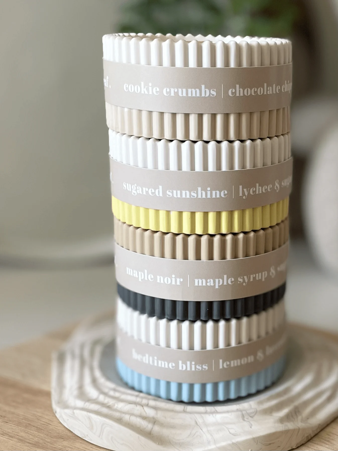 Lychee Stoneware Soy Candle – Summer-Inspired Tropical Fragrance - Image 10