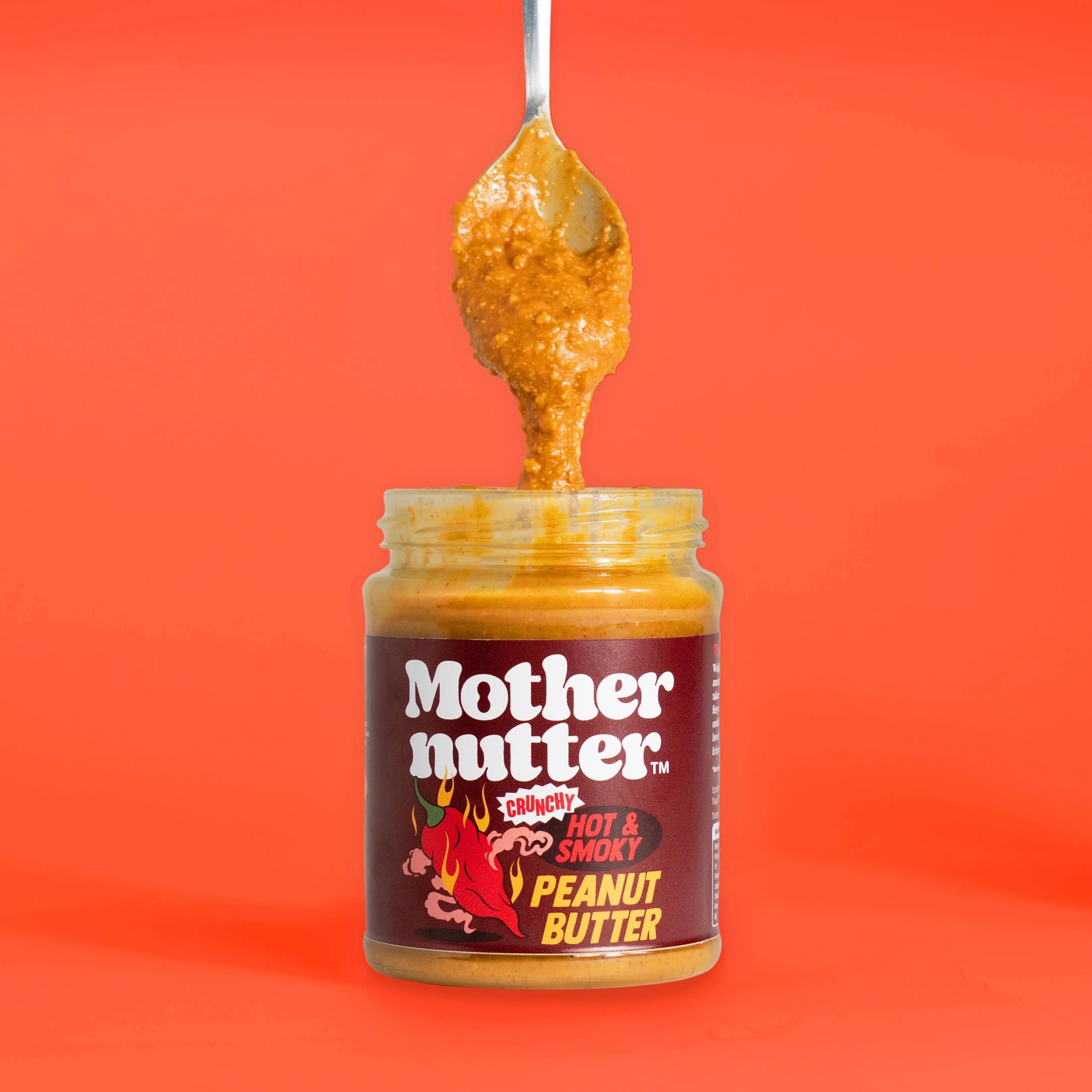 Mothernutter Crunchy Hot & Smoky Peanut Butter with Naga Chilli - Image 2
