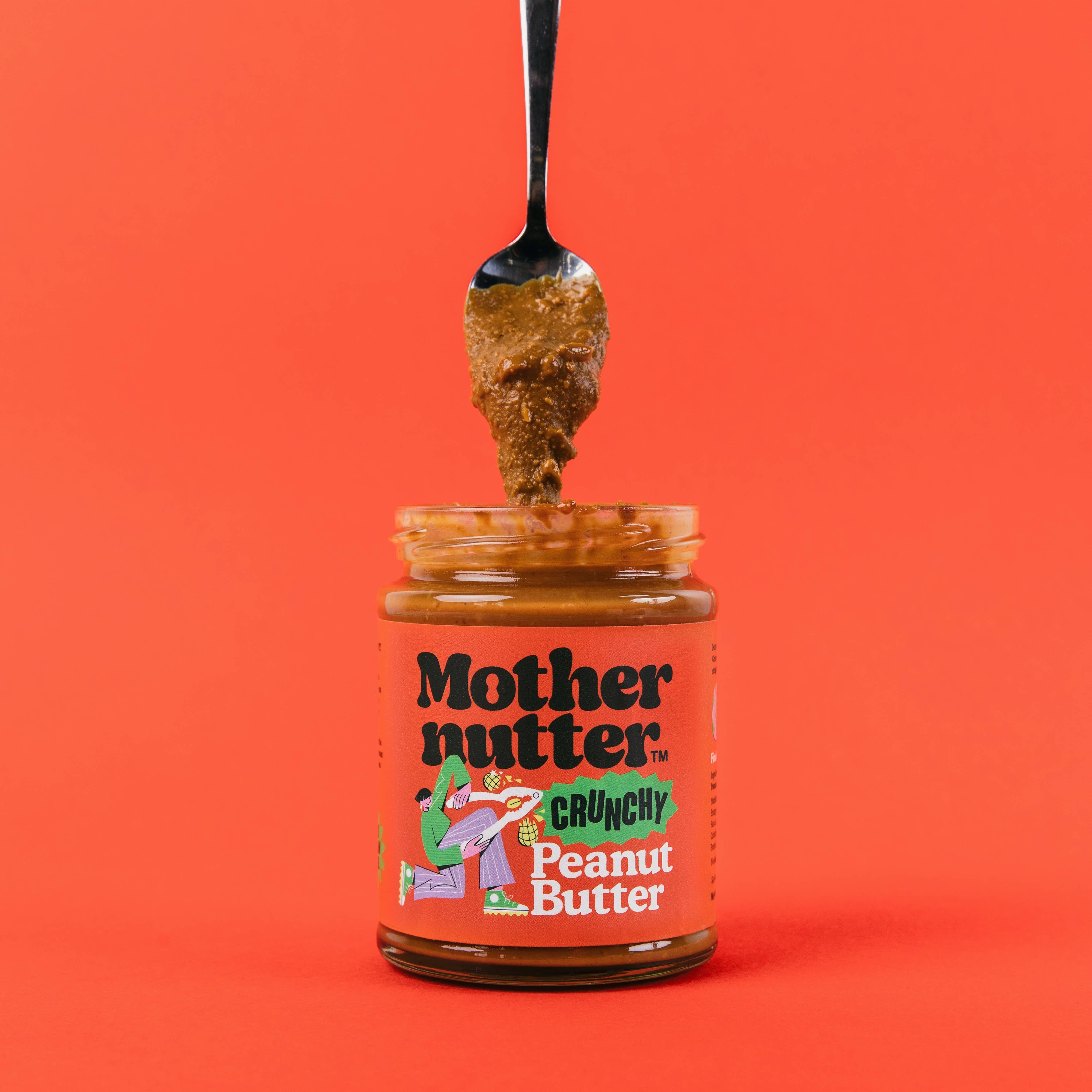 Mothernutter Crunchy Peanut Butter (280g) - Image 2