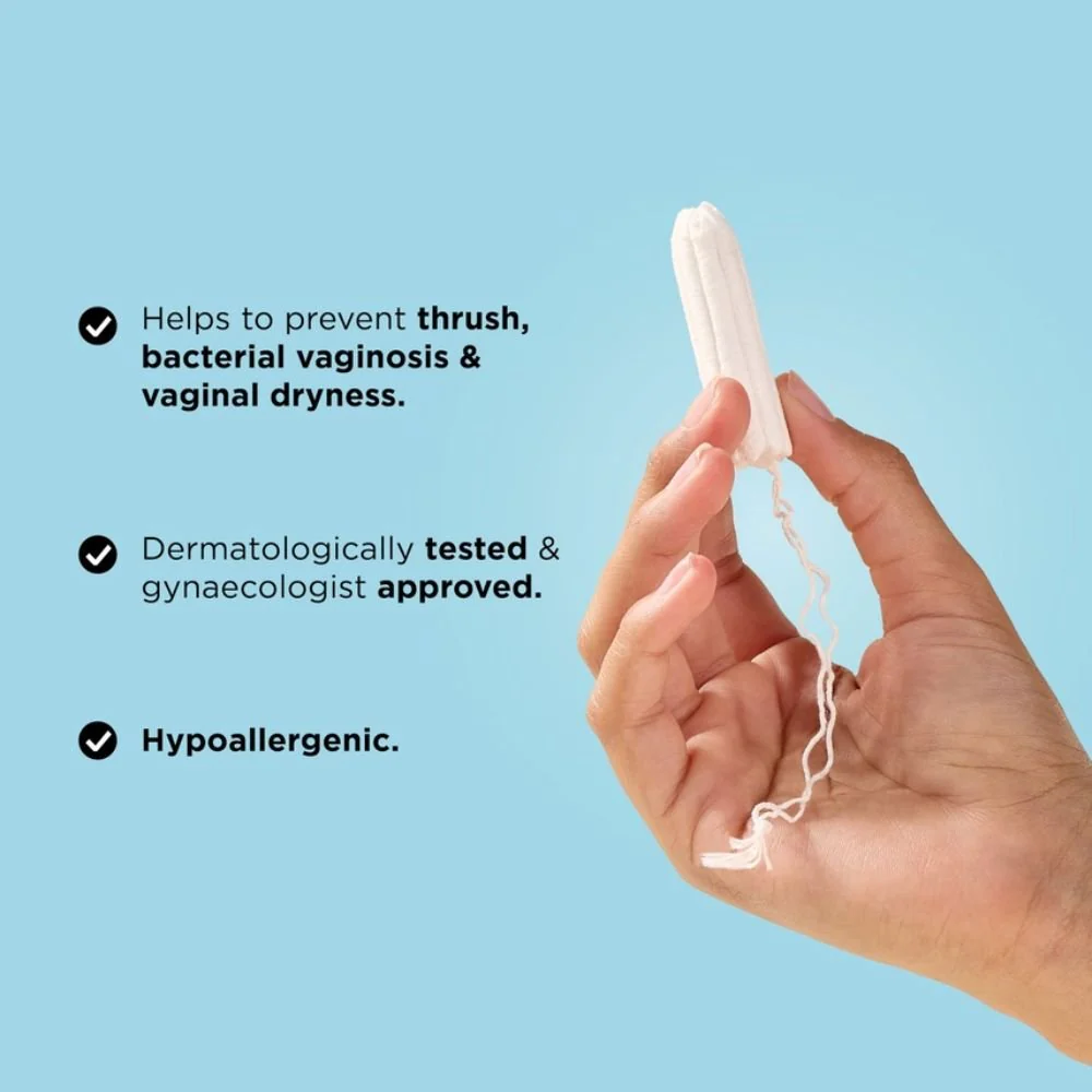 Mooncup Organic Cotton Non-Applicator Tampons Super Medium– 16 Pack Plastic-Free - Image 5