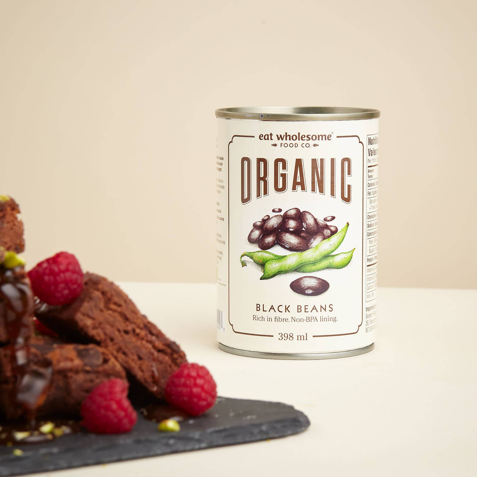 Eat Wholesome Organic Black Beans 400g – No Added Salt - Image 2