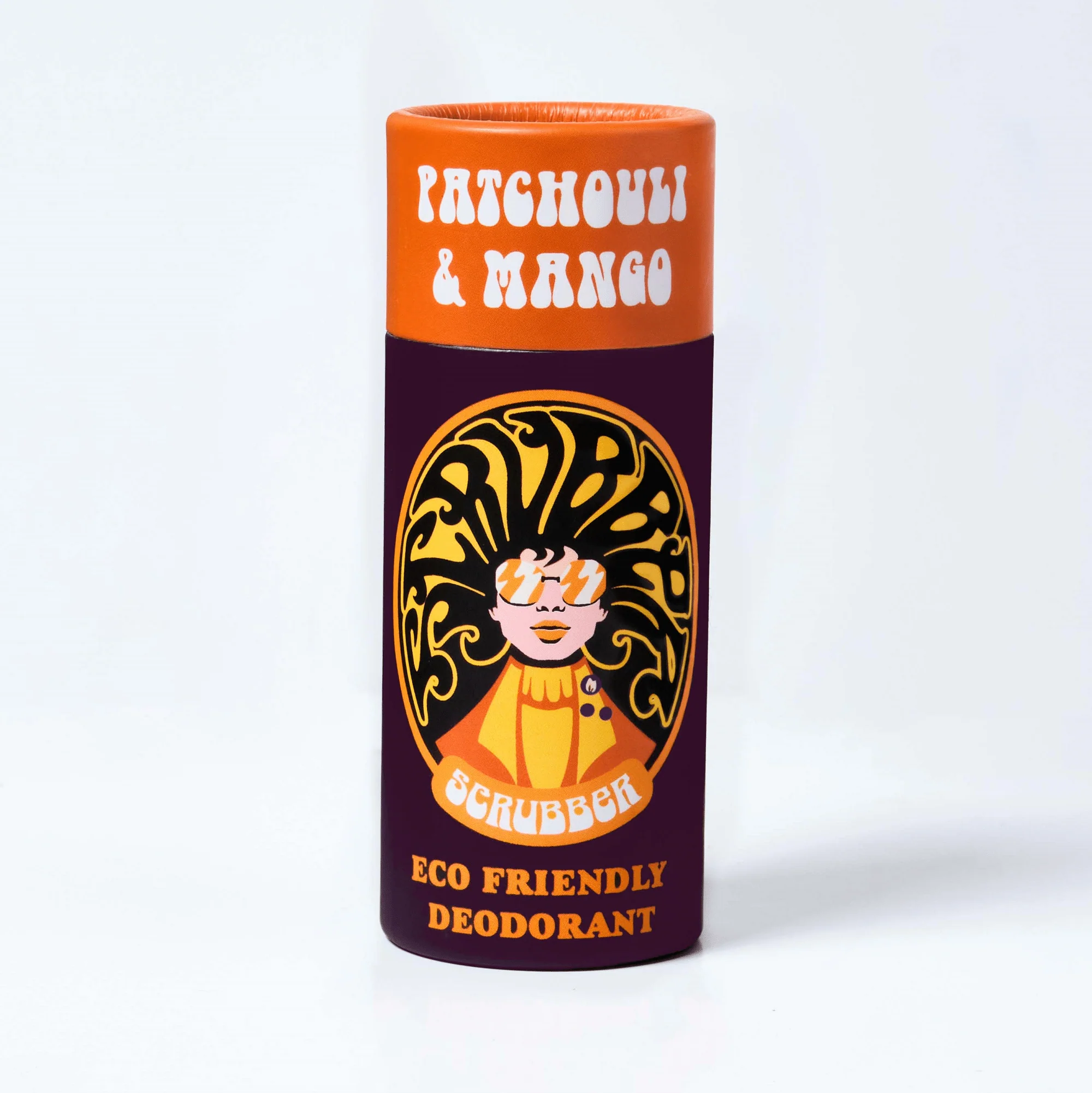 Patchouli & Mango Roll On Eco Friendly Deodorant, Plastic Free Anti Perspirant