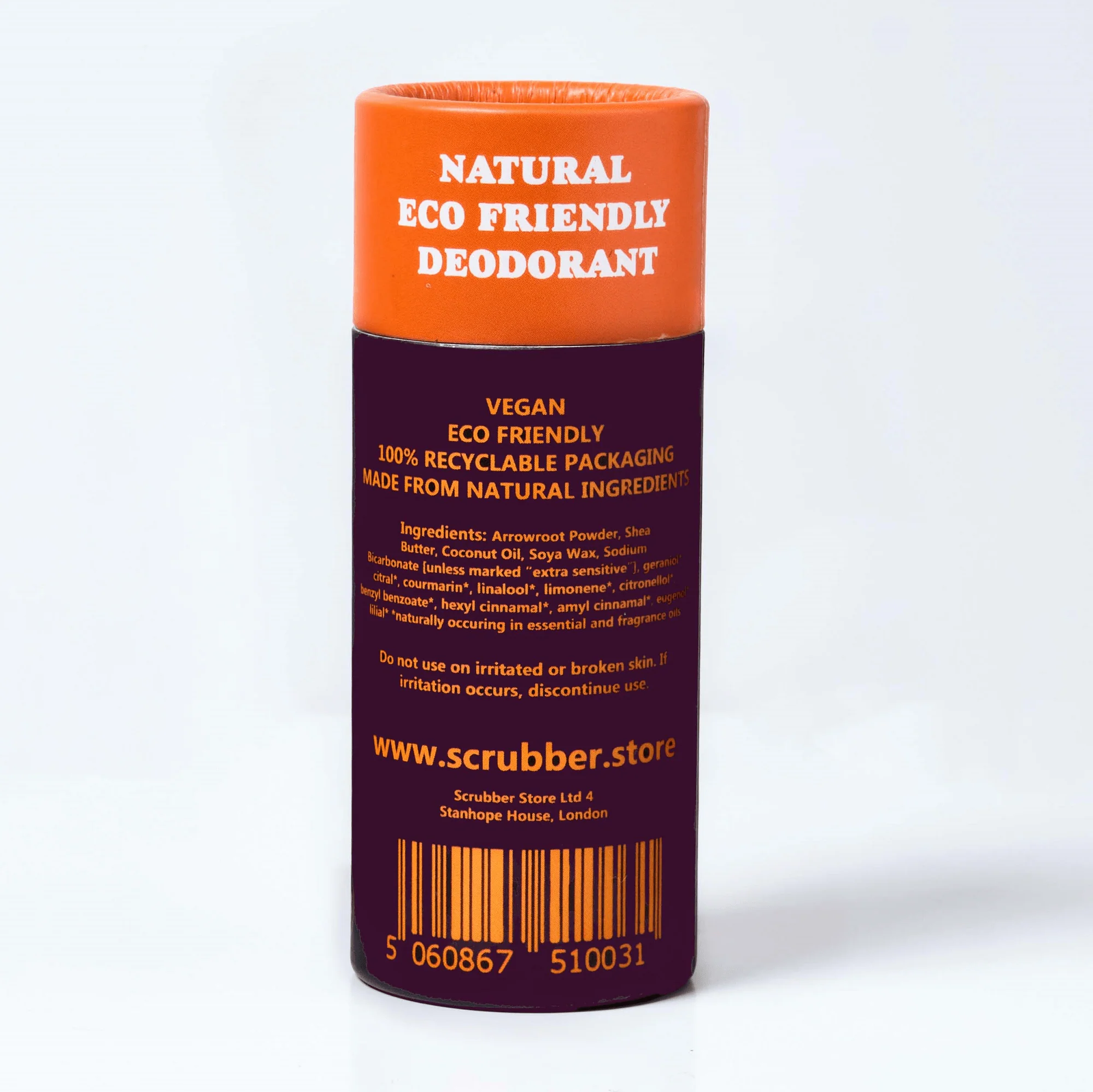 Patchouli & Mango Roll On Eco Friendly Deodorant, Plastic Free Anti Perspirant - Image 3