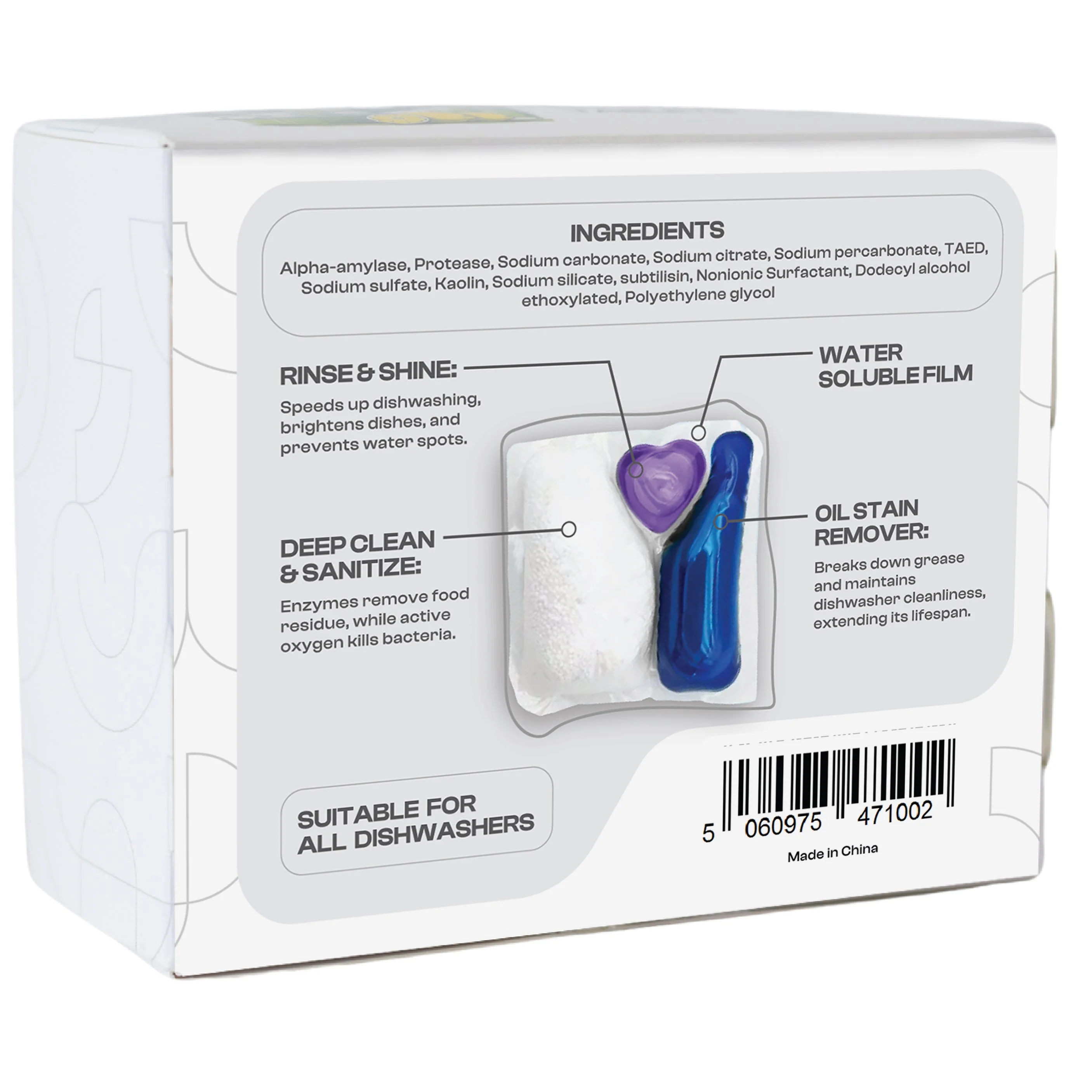 Purum 3 in 1 Dishwasher Tablets - Image 3