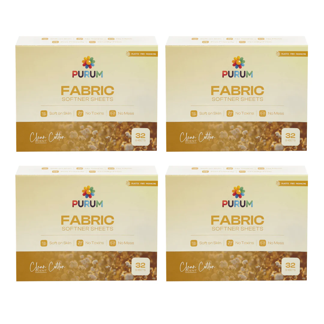 Purum Fabric Conditioner Sheets - Clean Cotton Scent - Image 6