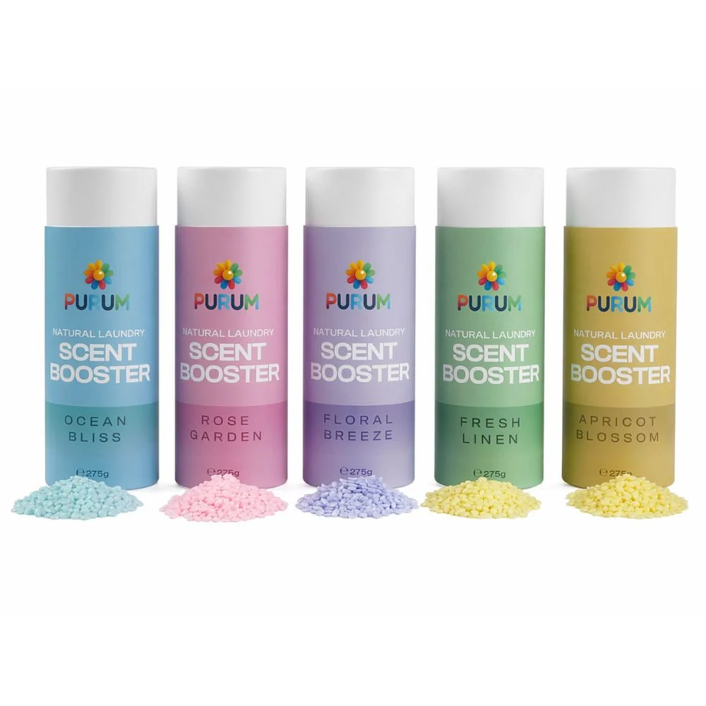 Purum Laundry Scent Boosters Try Them All Bundle – 5 Scents, 5 Tubes - Image 2