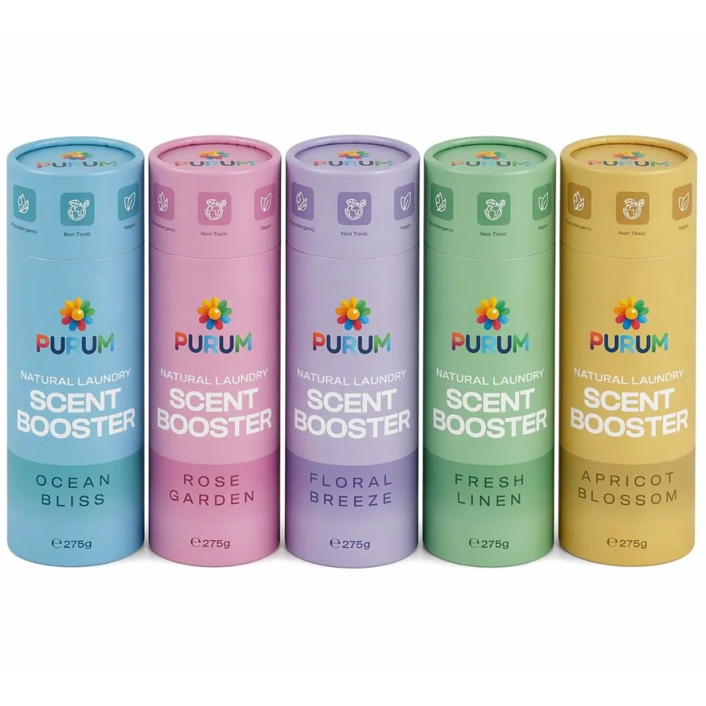 Purum Ultimate Laundry Bundle – 320 Eco-Friendly Laundry Sheets & 5 Scent Boosters Set - Image 4