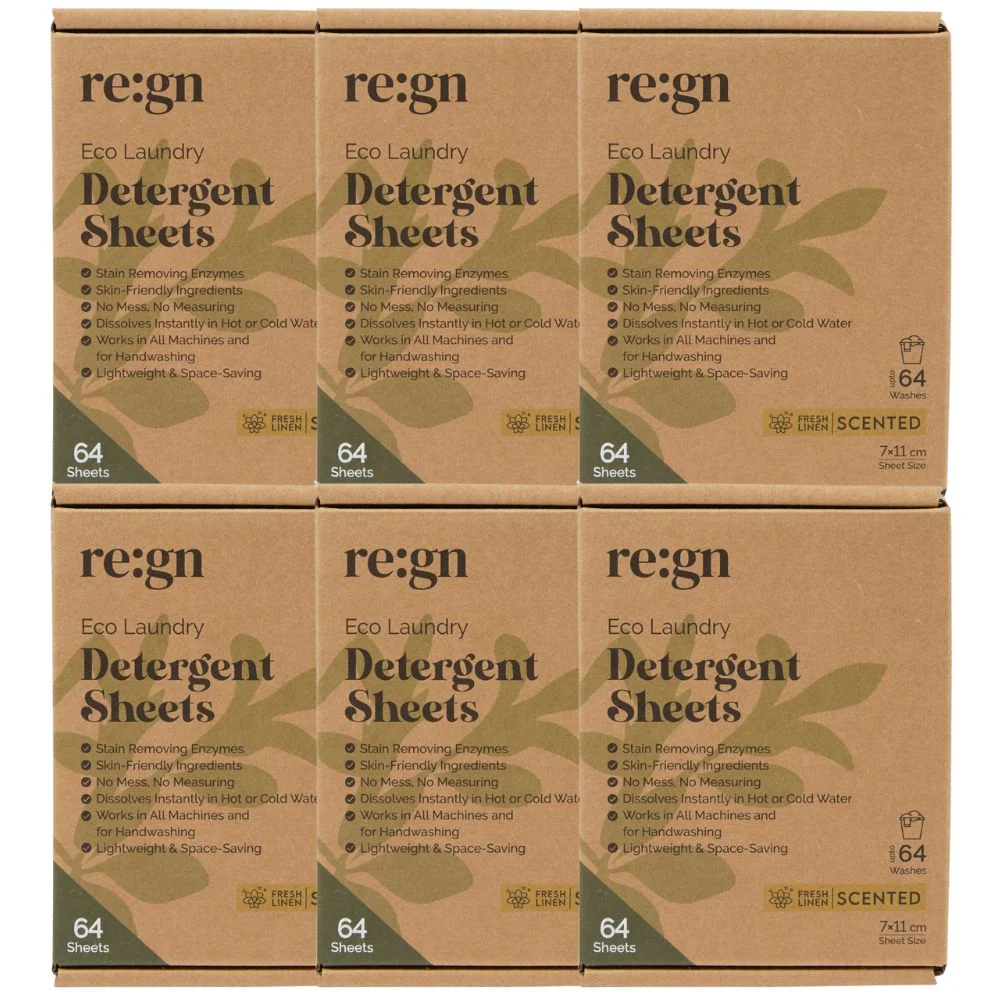 Re:gn Bio Laundry Detergent Sheets – Enzyme-Powered Stain Removing Formula | 384 Sheets - Image 2
