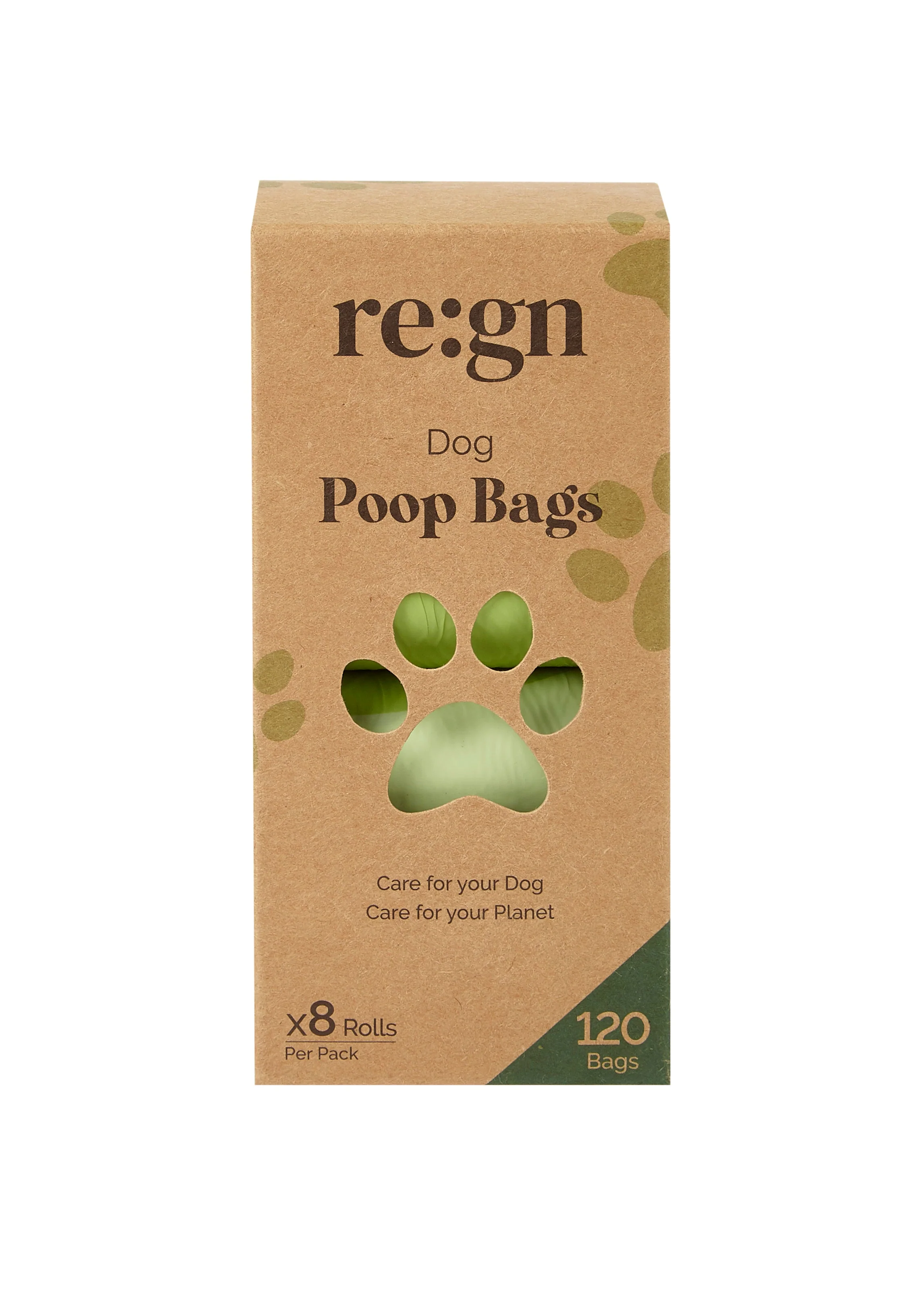 Re:gn Extra Thick & Strong Compostable Dog Poop Bags - 120 Bags - Image 2
