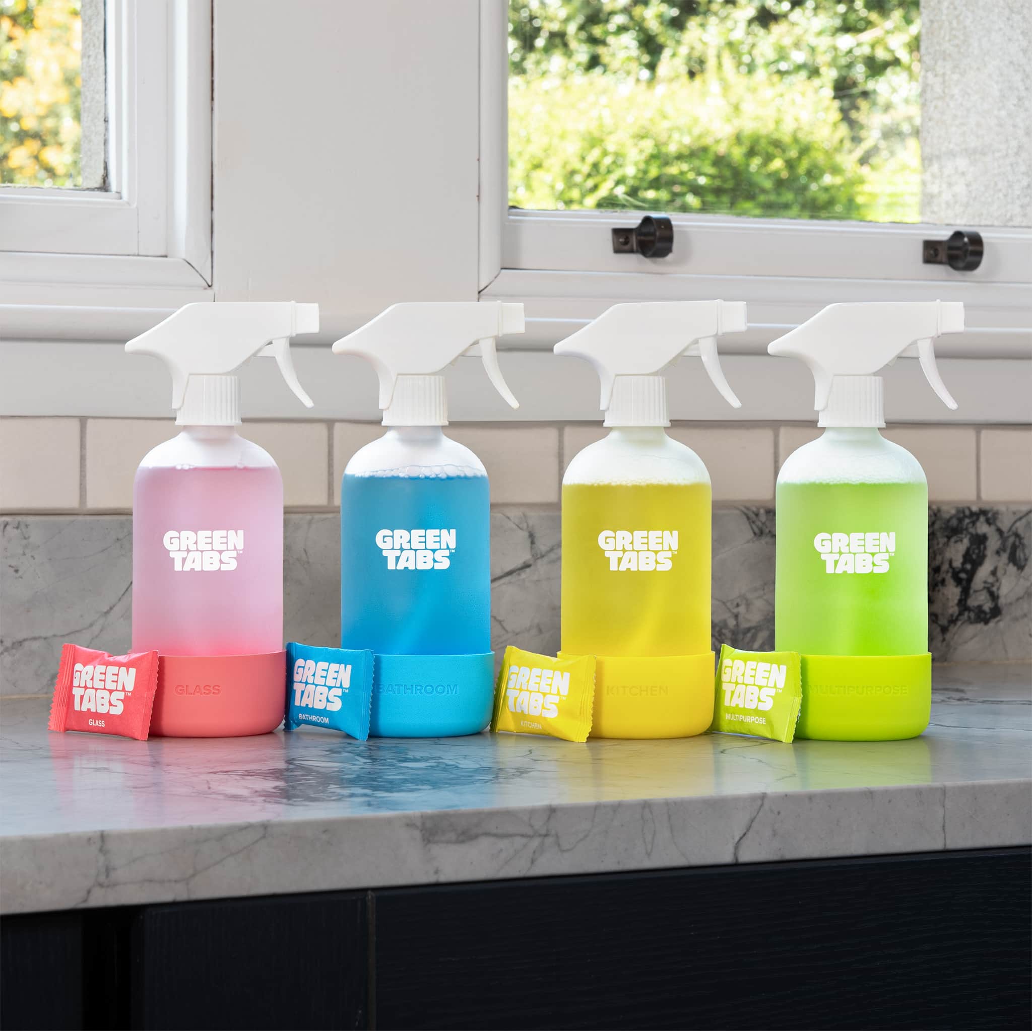 GreenTabs™ Cleaning Spray Refills – 8 Pack Plant-Powered, Plastic-Free & Eco-Friendly - Image 2