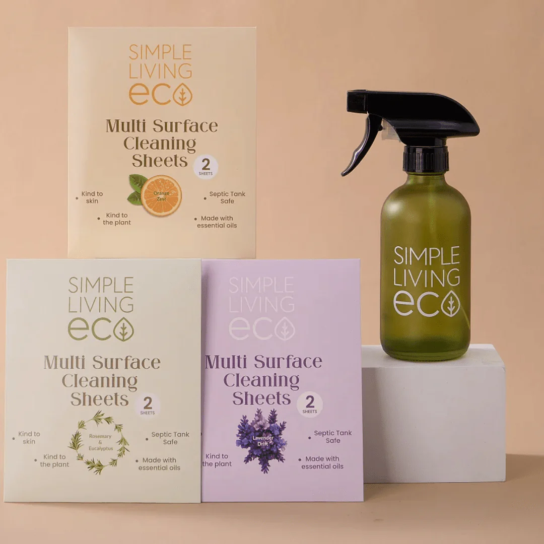 Simple Living Eco Ultimate Cleaning & Laundry Starter Kit Bundle - Image 3