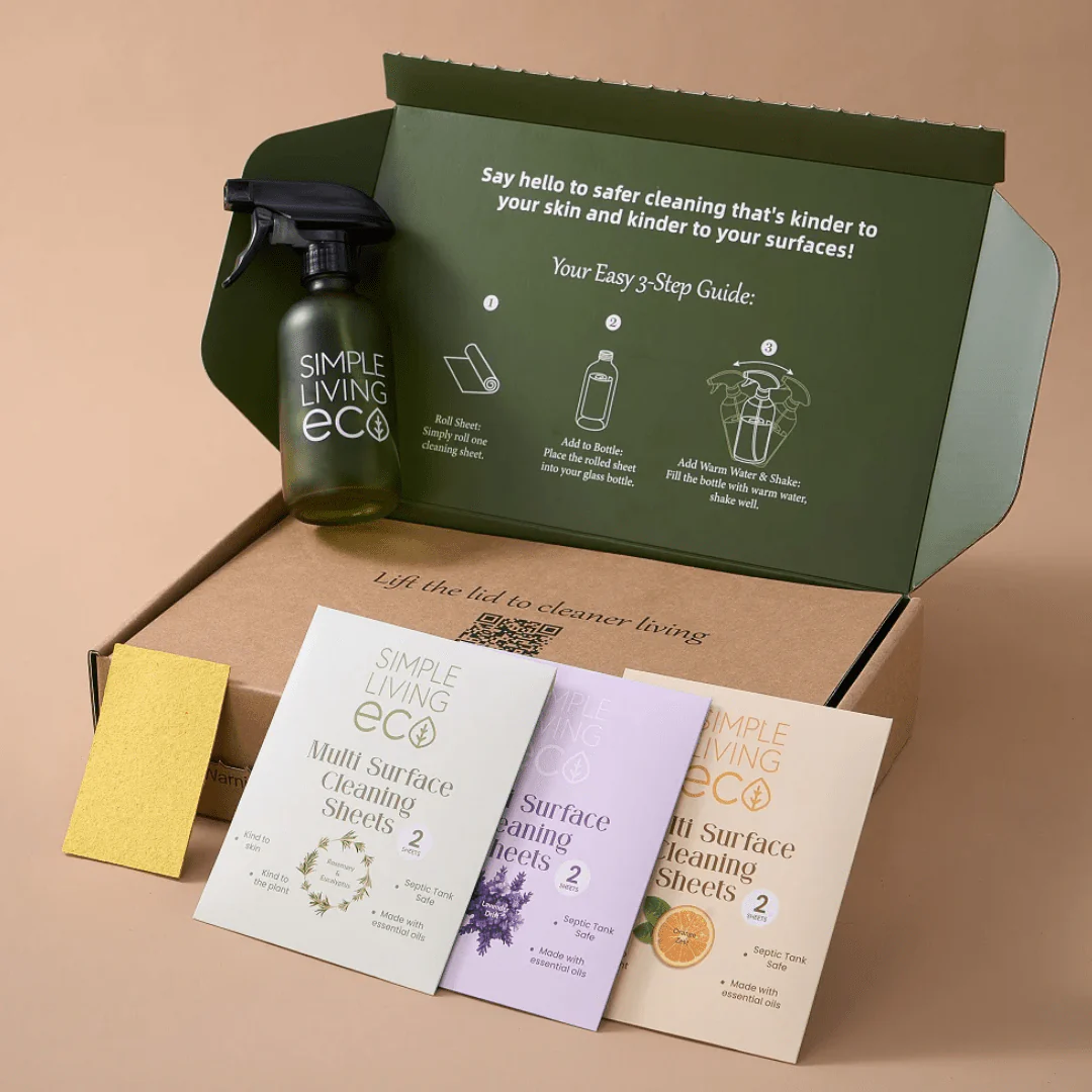 Simple Living Eco Ultimate Cleaning & Laundry Starter Kit Bundle - Image 4