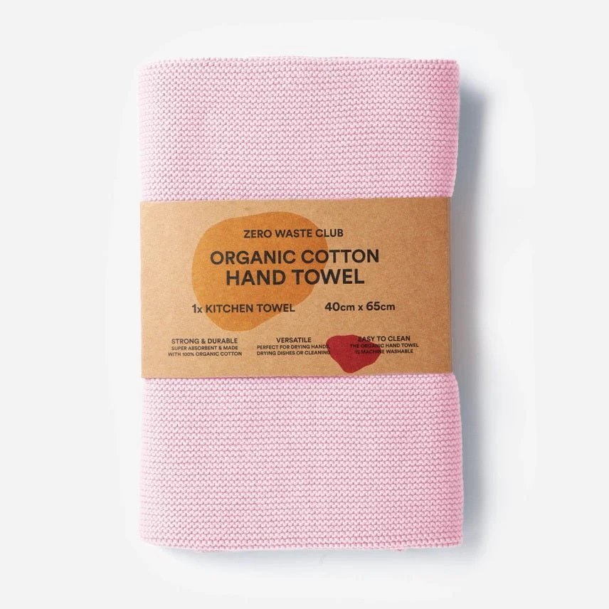 Zero Waste Club Organic Cotton Hand Towels - Image 3