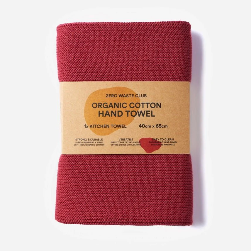 Zero Waste Club Organic Cotton Hand Towels - Image 5